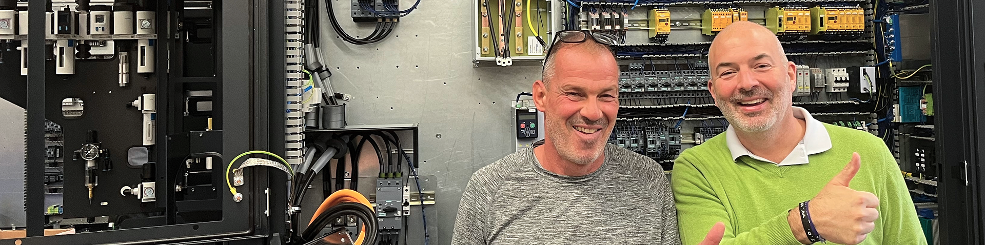 Markus und zufriedener Kunde